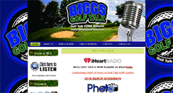 Desktop Screenshot of biggsgolftalk.com